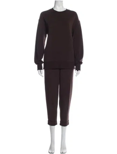 Pre-owned Varley Pant Set In Brown