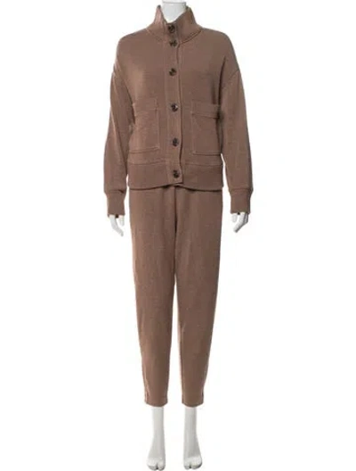 Pre-owned Varley Pant Set In Brown