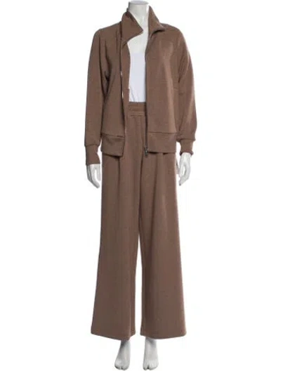Pre-owned Varley Pant Set In Brown