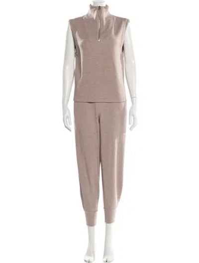 Pre-owned Varley Pant Set In Neutral