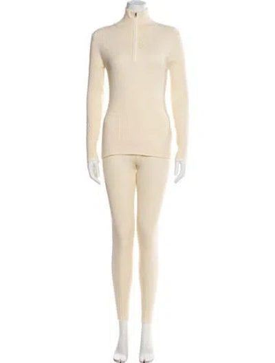 Pre-owned Varley Pant Set In Neutral