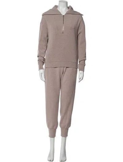 Pre-owned Varley Pant Set In Neutral