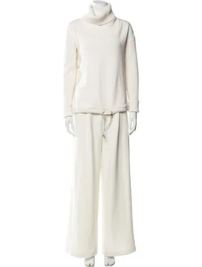 Pre-owned Varley Pant Set In Neutral