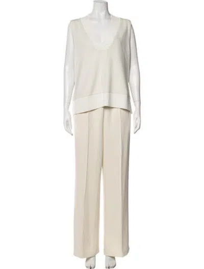 Pre-owned Varley Pant Set In Neutrals
