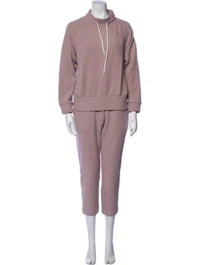 Pre-owned Varley Pant Set In Pink