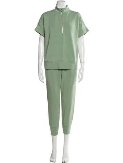 Pre-owned Varley Pant Set W/ Tags In Green