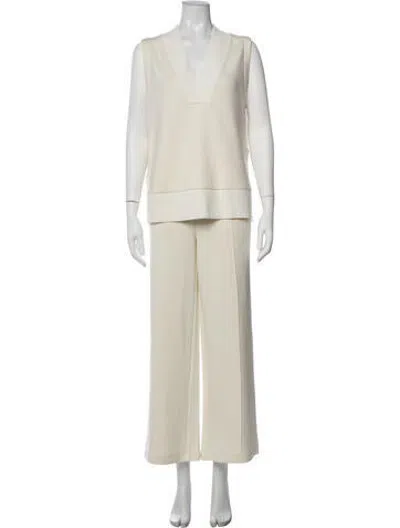 Pre-owned Varley Pant Set W/ Tags In Neutrals
