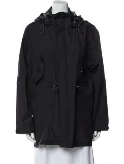 Pre-owned Varley Parka In Black
