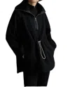 Varley Freya Stretch-jersey Sweatshirt In Black