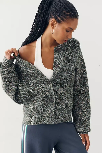 Varley Patricia Cardigan Sweater In Green