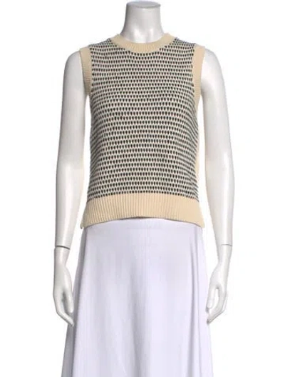Pre-owned Varley Patterned Crew Neck Sweater In Multi