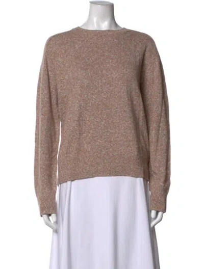 Pre-owned Varley Patterned Crew Neck Sweater W/ Tags In Neutrals