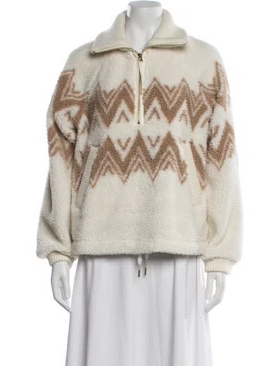 Pre-owned Varley Patterned Jacket W/ Tags In Neutrals