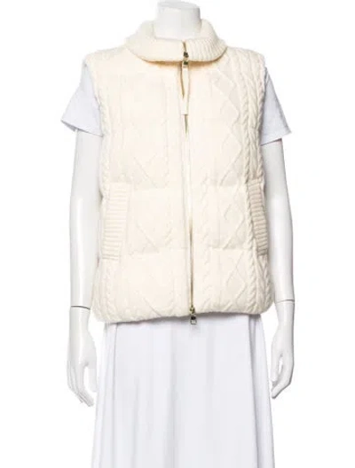 Pre-owned Varley Patterned Vest In Neutrals