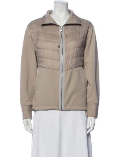 Pre-owned Varley Performance Jacket In Neutral