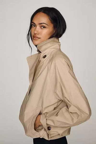 Varley Petra Boxy Jacket In Beige