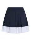 Varley Pleated Skirt In Blue