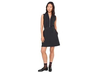 Varley Polyanna 1/2 Zip Dress In Black