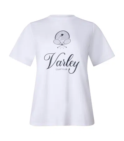 Varley Printed Coventry T-shirt In White