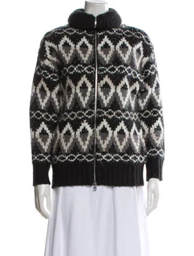 Pre-owned Varley Printed Jacket In Black