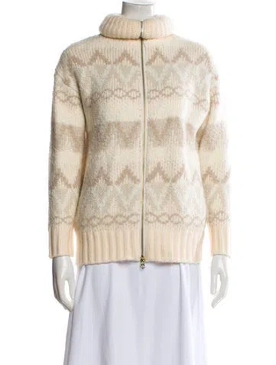 Pre-owned Varley Printed Jacket In Neutrals