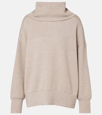 Varley Priya Sweatshirt In Beige