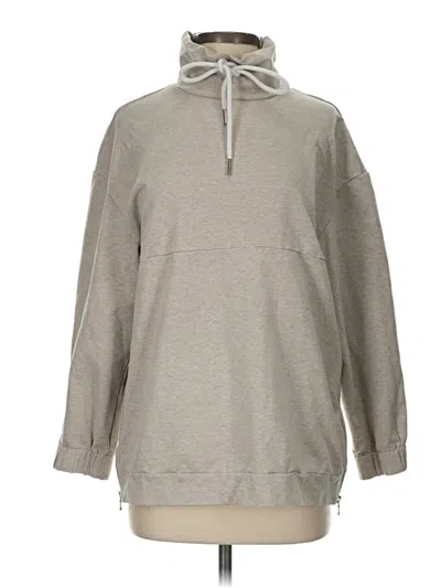 Pre-owned Varley Pullover Hoodie In Gray