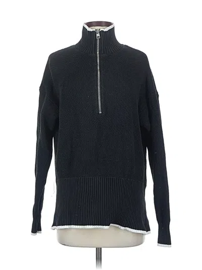 Pre-owned Varley Pullover Sweater In Black