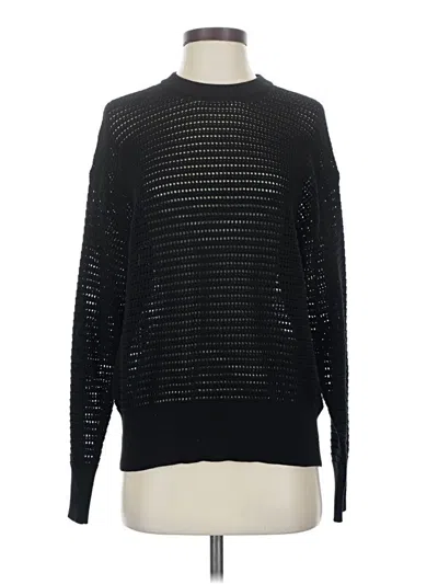 Pre-owned Varley Pullover Sweater In Black