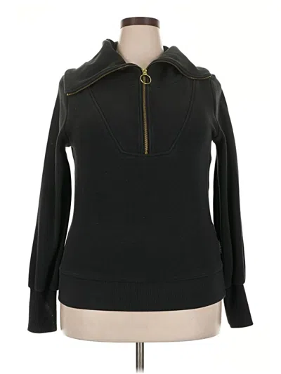 Pre-owned Varley Pullover Sweater In Black