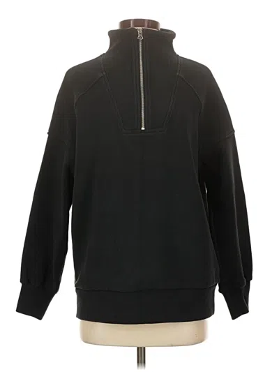 Pre-owned Varley Pullover Sweater In Black