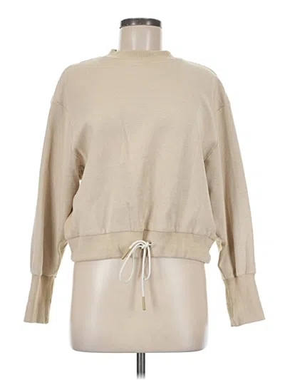 Pre-owned Varley Pullover Sweater In Brown