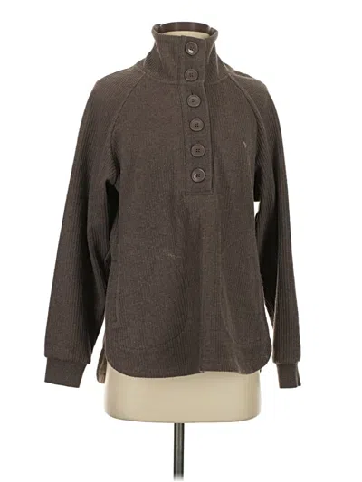 Pre-owned Varley Pullover Sweater In Brown