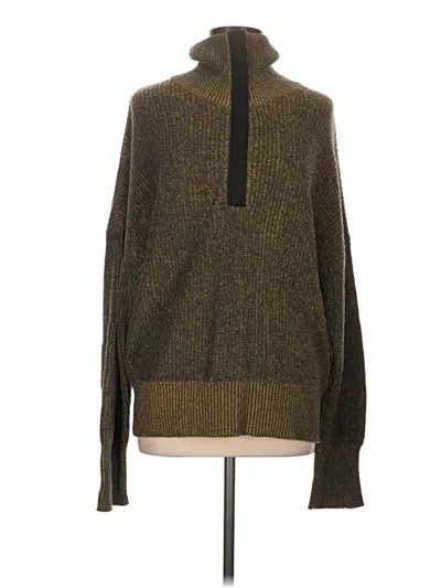 Pre-owned Varley Pullover Sweater In Brown