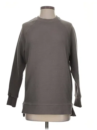 Pre-owned Varley Pullover Sweater In Gray