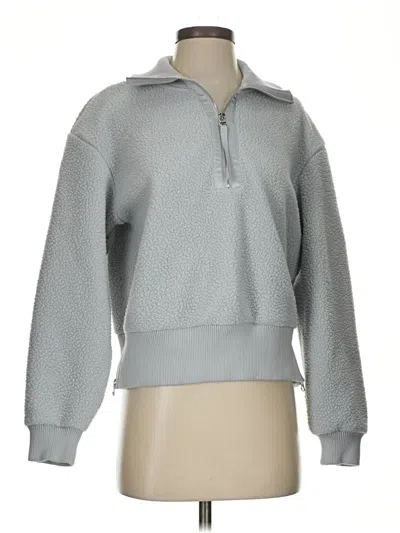 Pre-owned Varley Pullover Sweater In Gray