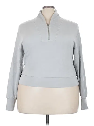 Pre-owned Varley Pullover Sweater In Gray