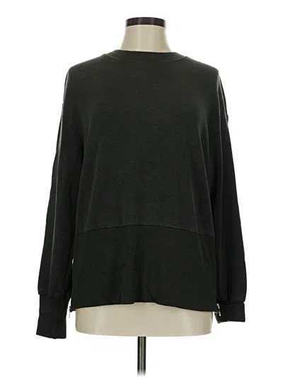 Pre-owned Varley Pullover Sweater In Green