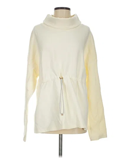 Pre-owned Varley Pullover Sweater In Ivory