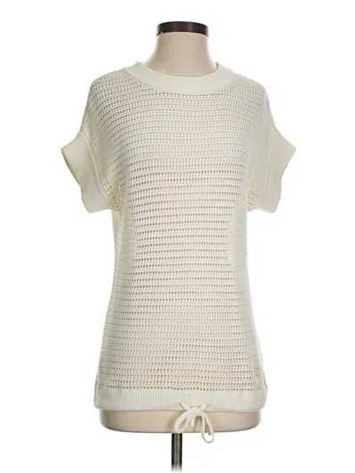 Pre-owned Varley Pullover Sweater In Ivory