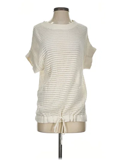 Pre-owned Varley Pullover Sweater In Ivory