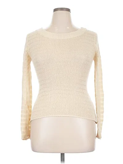 Pre-owned Varley Pullover Sweater In Ivory