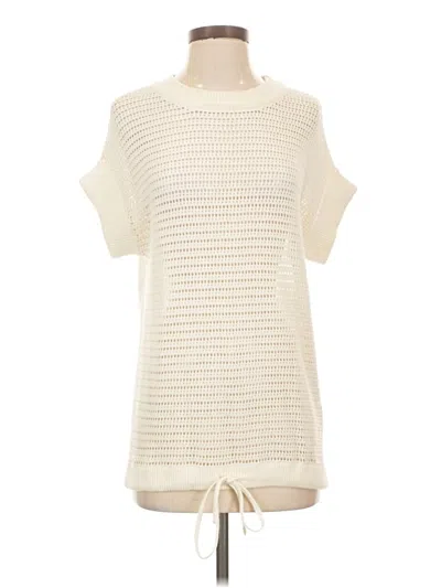 Pre-owned Varley Pullover Sweater In Ivory