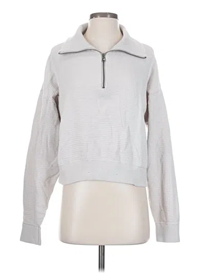Pre-owned Varley Pullover Sweater In Silver
