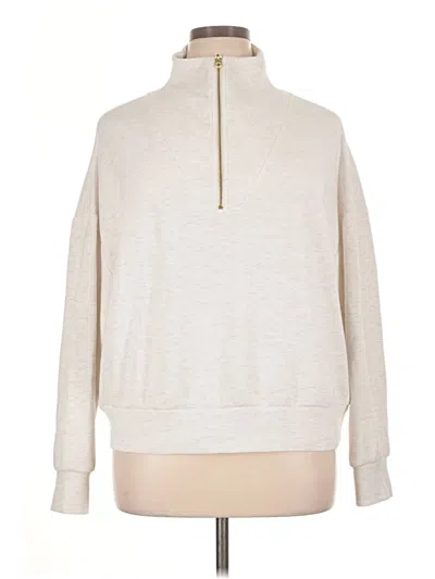Pre-owned Varley Pullover Sweater In Silver