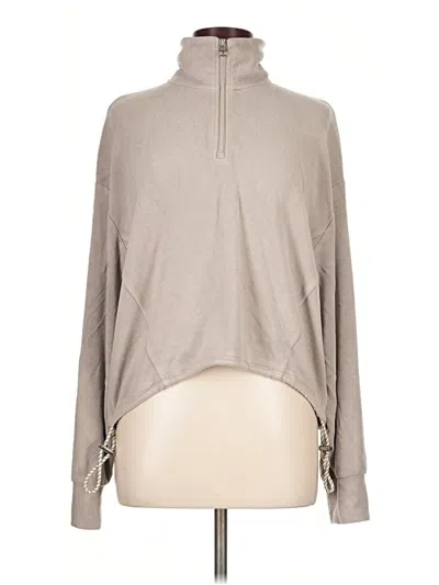 Pre-owned Varley Pullover Sweater In Tan