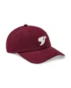 Varley Raina Fleece Cap Maroon In Red