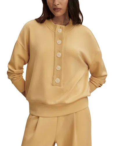 VARLEY REENA BUTTON FRONT SWEATSHIRT