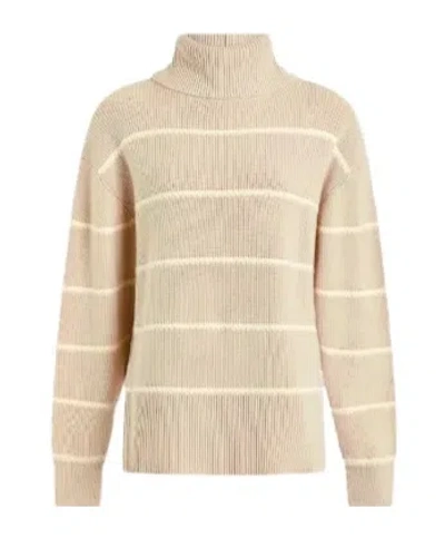Varley Ribbed-knit Turtleneck Sweater In Multi