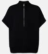 Varley Ritchie Half-zip Sweater In Black